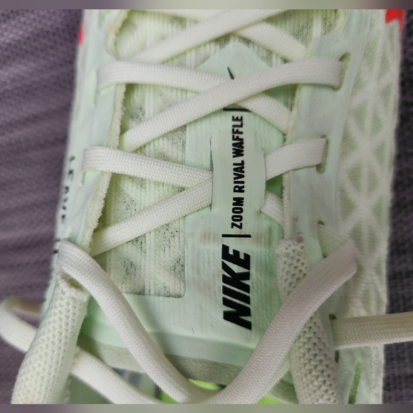 Nike Zoom Rival Waffle 5 Running Shoes Unisex - GREEN- SIZE 8.5 - Picture 8 of 13